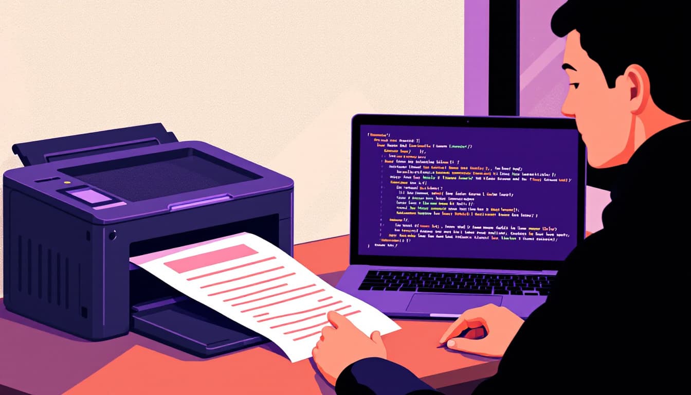 Claude Wrote a Working macOS Driver for a Windows-Only HP Printer — and It Actually Printed