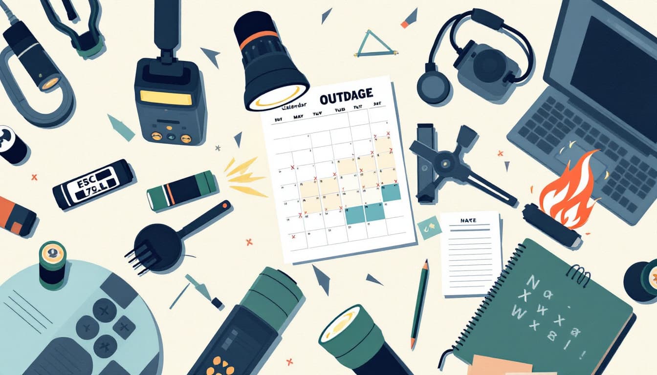 The grid is not going to collapse — but it will fail you in a specific, boring way