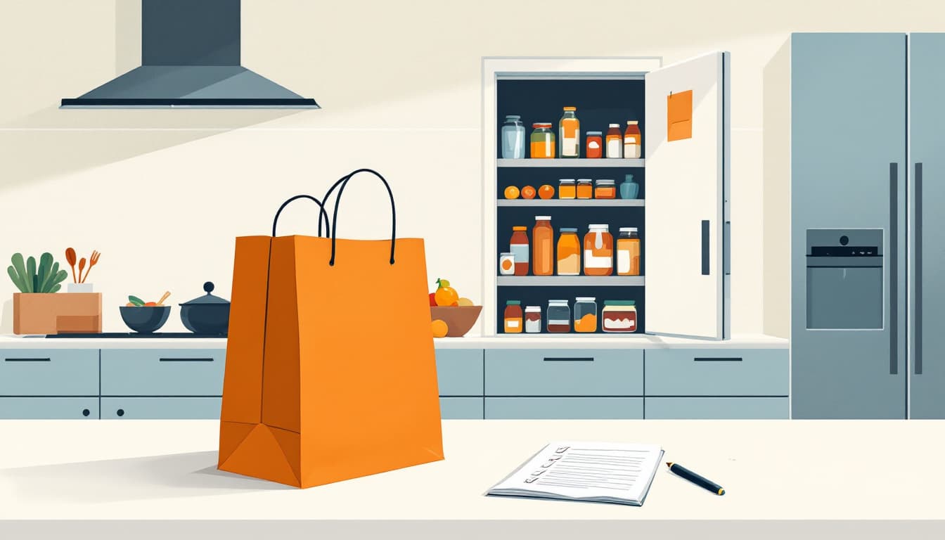 The shrinking grocery basket is a household stress test in real time