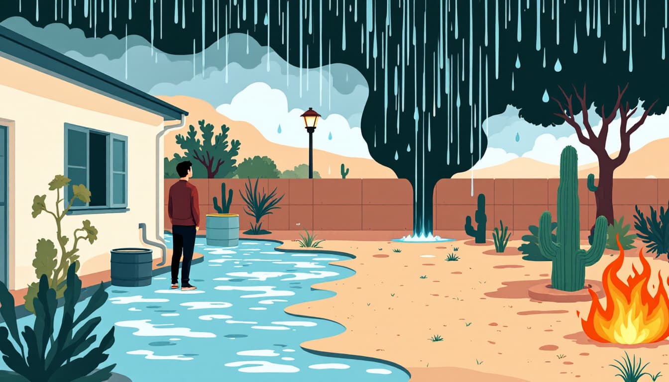 Hurricane Polo Delivers Rare Tropical Moisture to Arizona