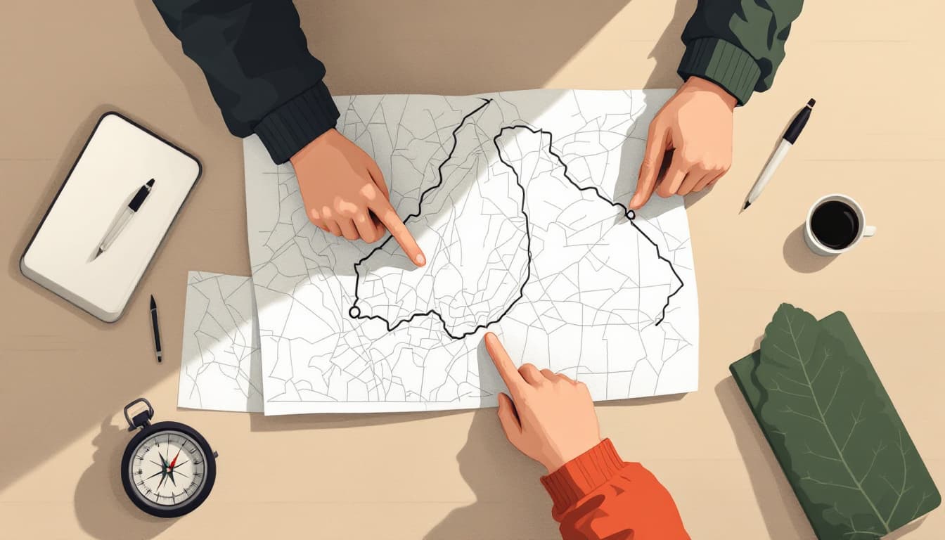 Paper maps are not a backup plan — they are a skill that makes you better with GPS too